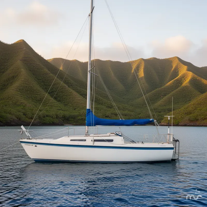 Slide: The Image of Catalina Capri 26 Wing Keel 1990 - 2