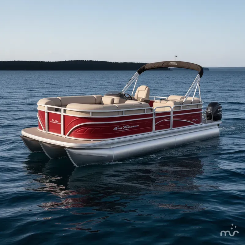 The Image of Sun Tracker Party Barge 20 DLX 2025 - 0