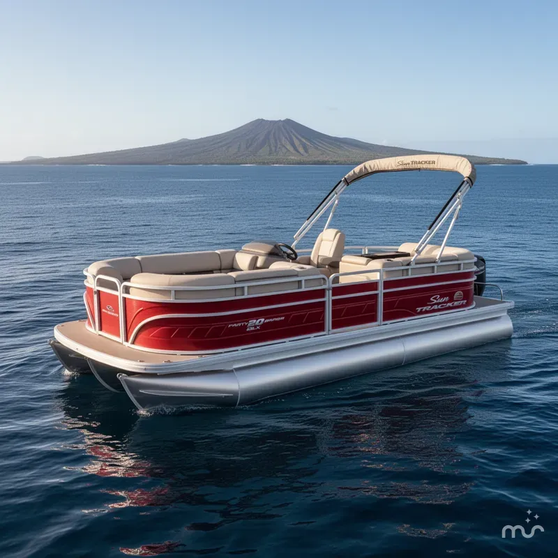 The Image of Sun Tracker Party Barge 20 DLX 2025 - 0