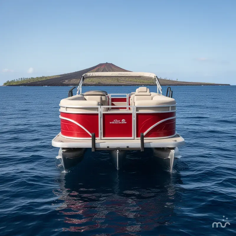 Slide: The Image of Sun Tracker Party Barge 20 DLX 2025 - 3