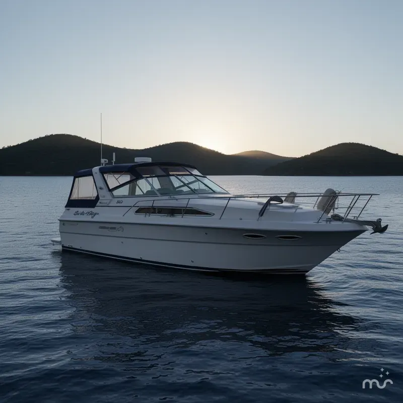 Slide: The Image of Sea Ray 340 1988 - 0