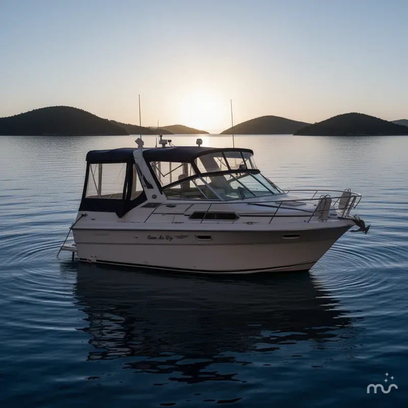 Slide: The Image of Sea Ray 340 1988 - 3