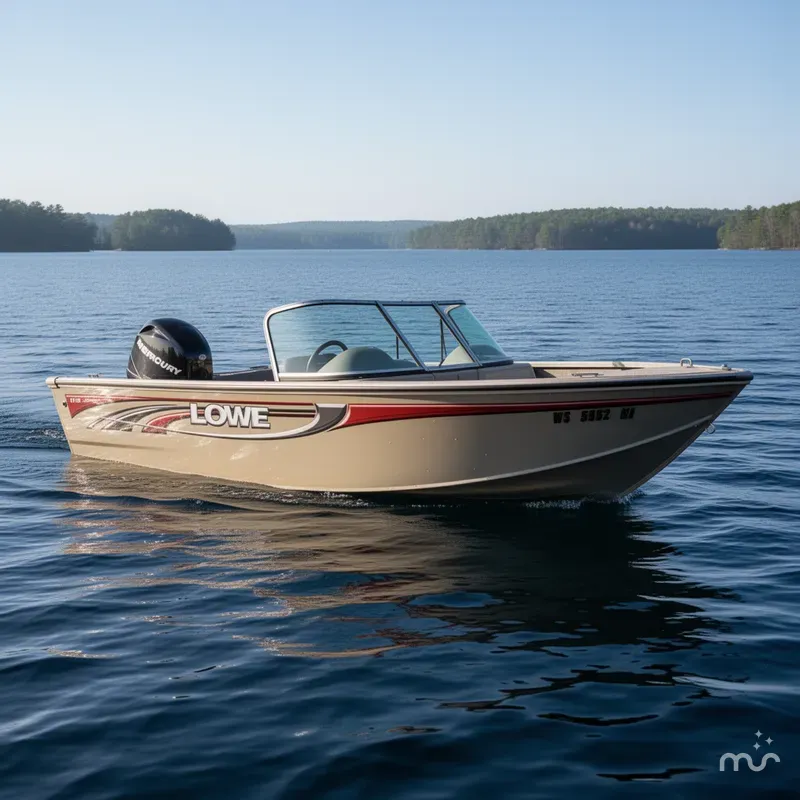 Slide: The Image of Lowe 175 Fish N Ski 2007 - 0