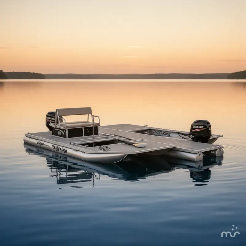 Slide: The Image of Paddle King Floating Dock 2022 - 0
