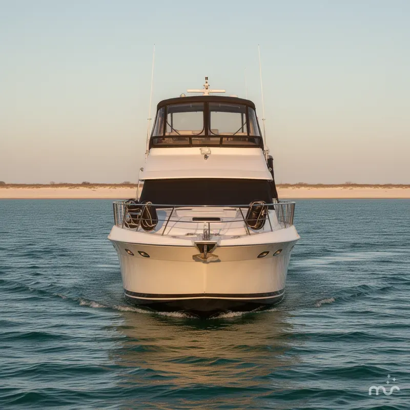Slide: The Image of Silverton 46 Motor Yacht 1991 - 1