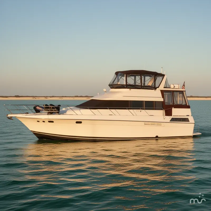 Slide: The Image of Silverton 46 Motor Yacht 1991 - 2