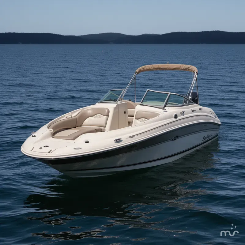 Slide: The Image of Sea Ray 240 Sundeck 2003 - 1