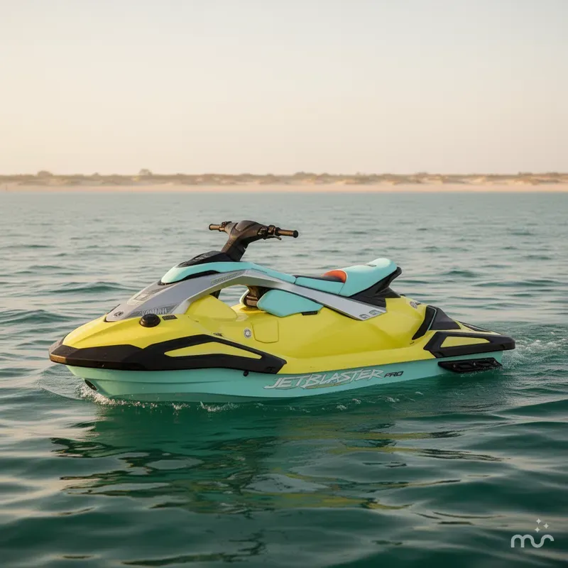 Slide: The Image of Yamaha JETBLASTER PRO 2-LUNAR YELLOW/MINT 2025 - 1