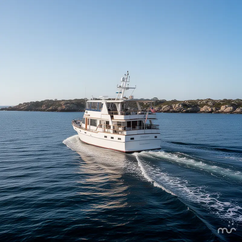 The Image of Island Gypsy Flush Aft Deck Trawler-Motor Yacht 1980 - 0
