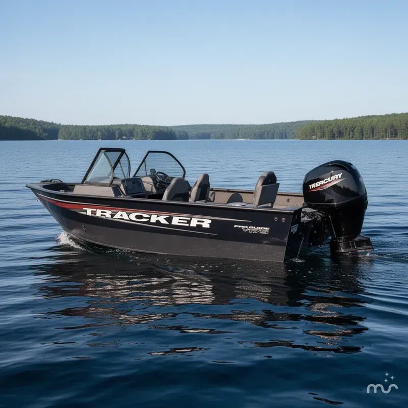 Slide: The Image of Tracker Pro Guide V-175 Combo 2025 - 2