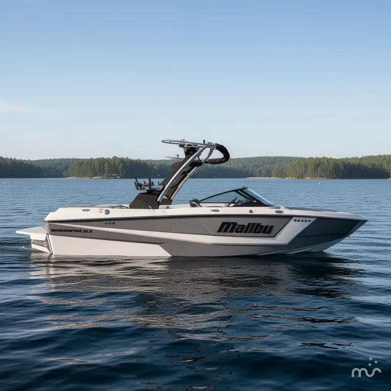 Slide: The Image of Malibu Wakesetter 21 LX 2023 - 2