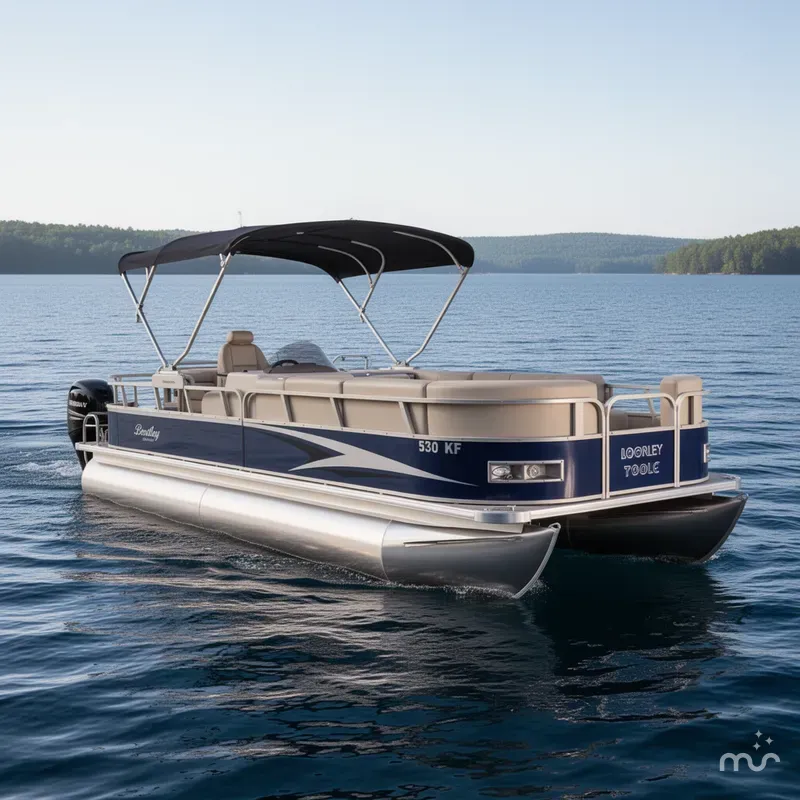 Slide: The Image of Bentley Pontoons PRESTIGE 250LC 2008 - 2