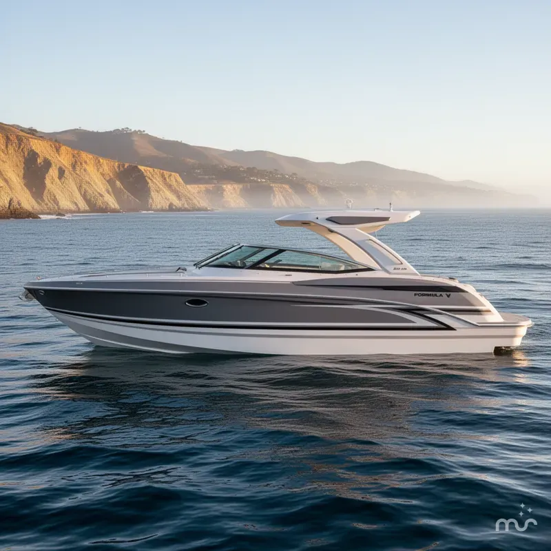 Slide: The Image of Formula 330 Crossover Bowrider 2026 - 2