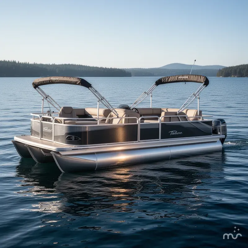 Slide: The Image of Tahoe Sport 2180 Cruise Rear Bench (CRB) & Honda 4-Strok 2025 - 2