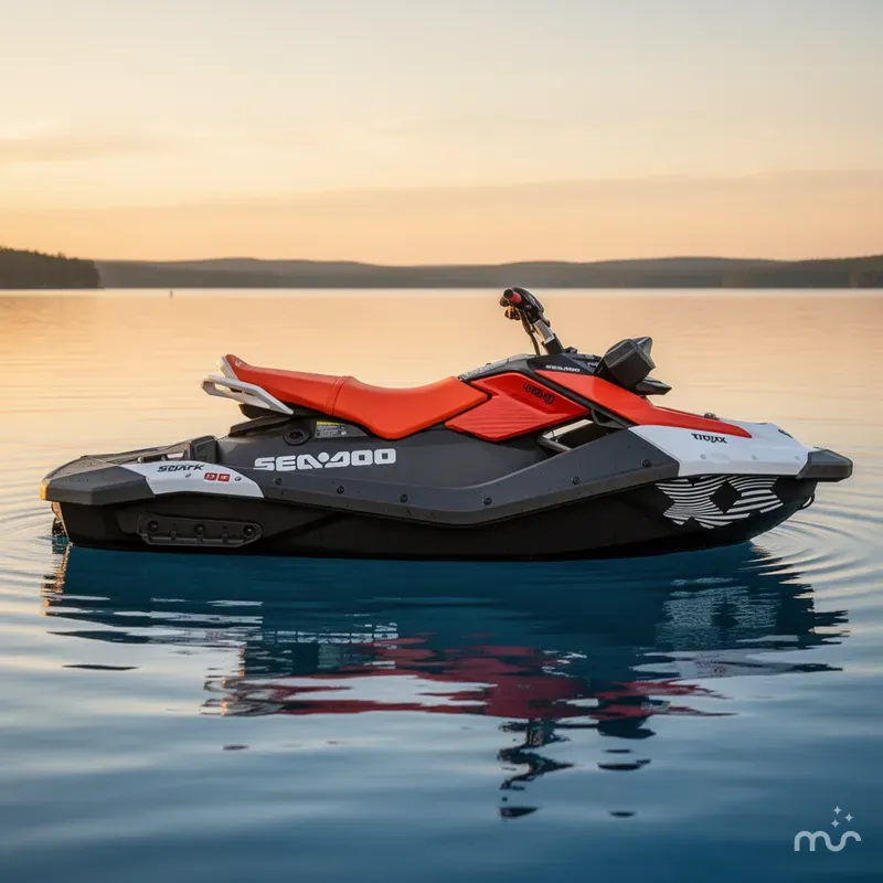 Slide: The Image of Sea-Doo Spark Trixx For 3 Rotax 900 ACE - 90 Ibr A 2025 - 2