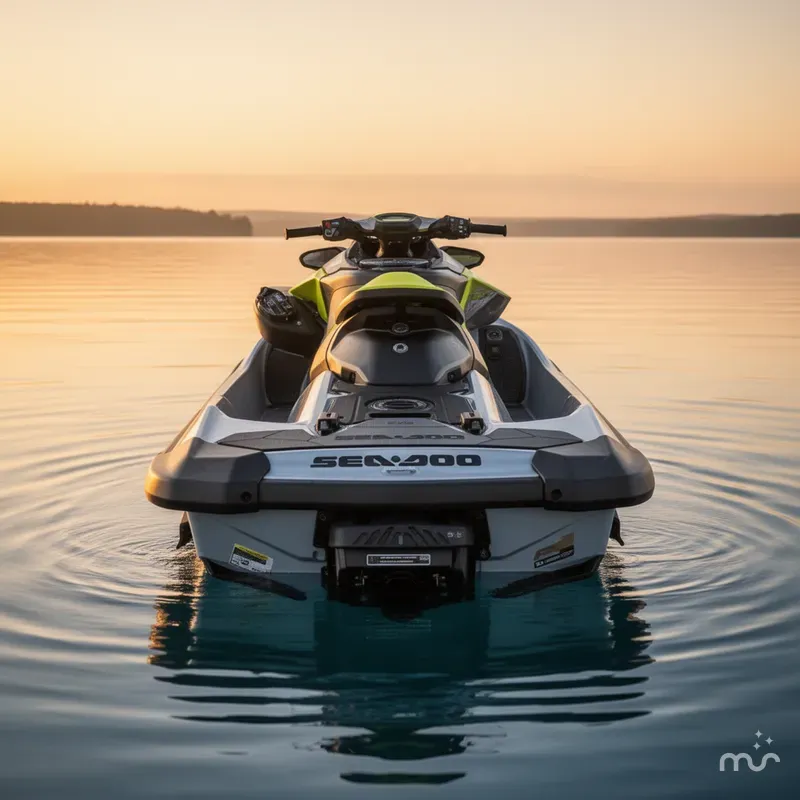 Slide: The Image of Sea-Doo RXP-X™ 325 Tech, BRP Premium A, Ibr Ice Metal / 2025 - 3