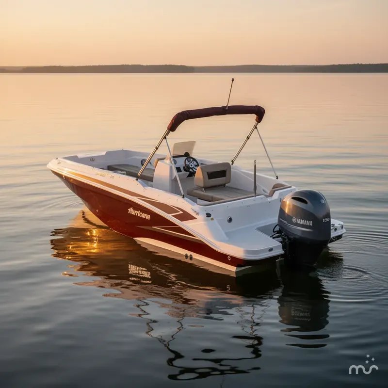 Slide: The Image of Hurricane SunDeck Sport 205 OB 2022 - 3