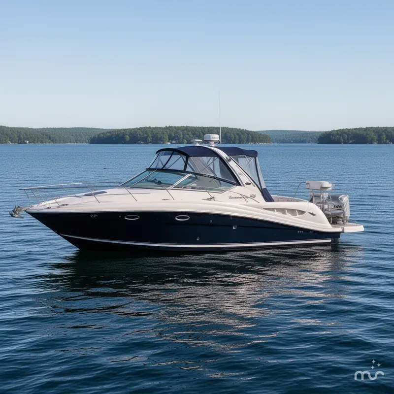 Slide: The Image of Sea Ray 420 Sundancer 2003 - 0