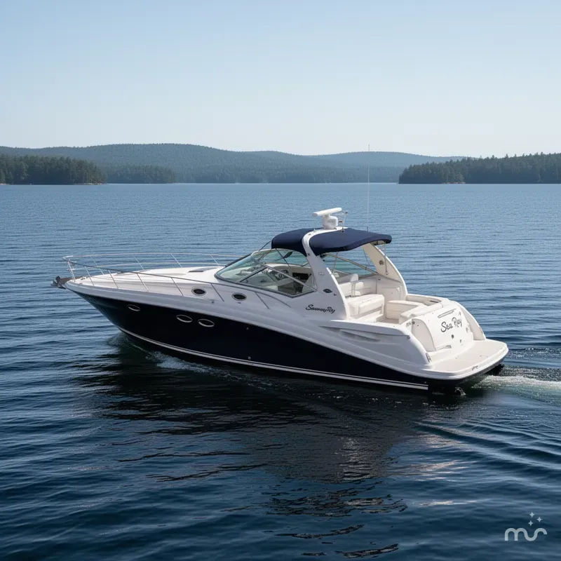 Slide: The Image of Sea Ray 420 Sundancer 2003 - 1