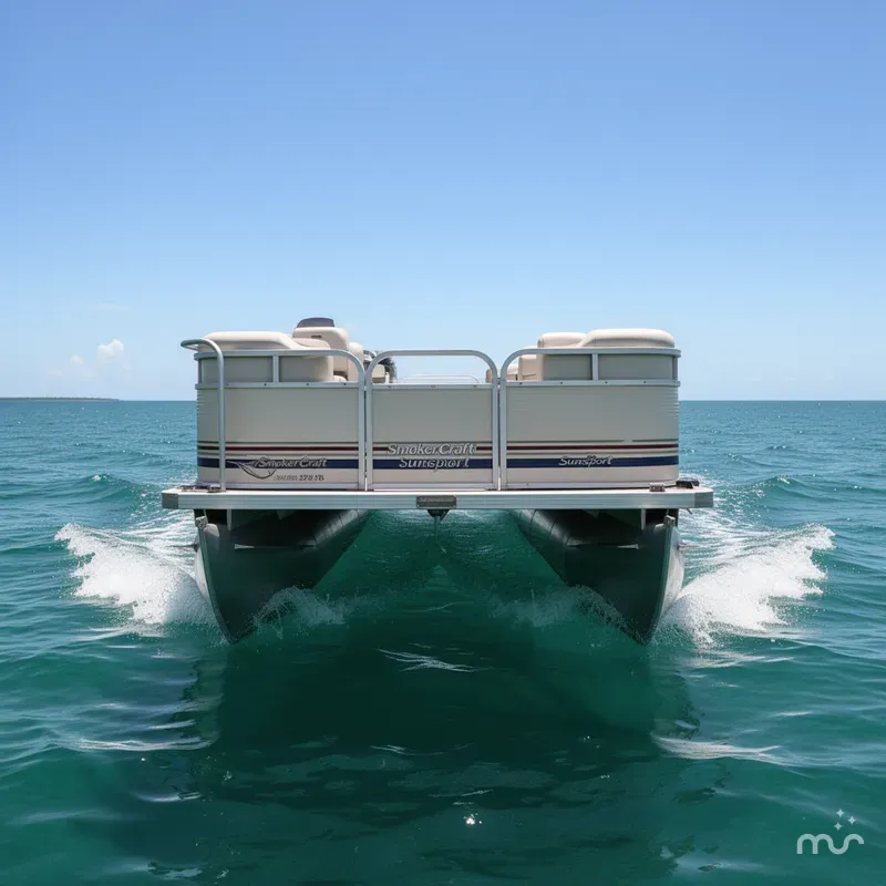 Slide: The Image of Smoker Craft Smokercraft Sunsport 18 2001 - 2