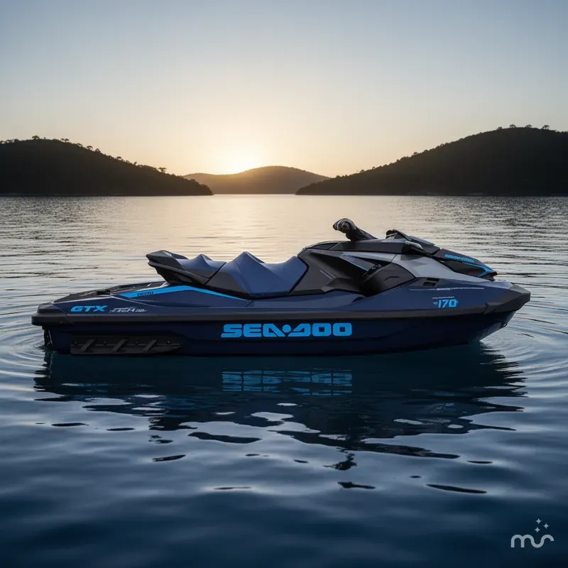 Slide: The Image of Sea-Doo GTX™ 170 Tech, Audio, Idf, Ibr 2025 - 4