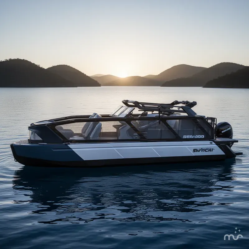 Slide: The Image of Sea-Doo Switch™ Sport 21 - 230 Hp Galvanized 2025 - 1