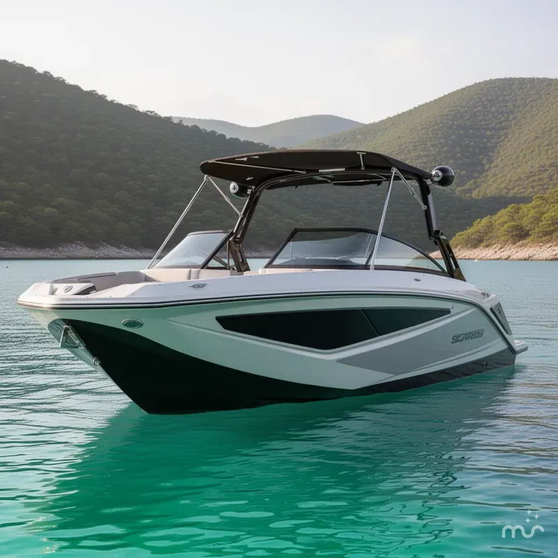 Slide: The Image of Scarab 255 LX Wake 2025 - 2