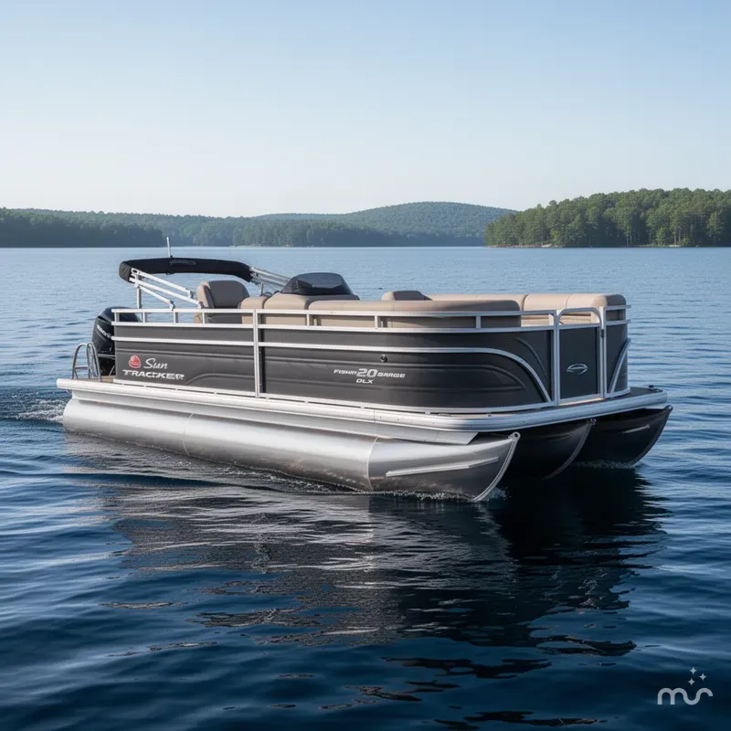 Slide: The Image of Sun Tracker Fishin' Barge 20 DLX 2025 - 0