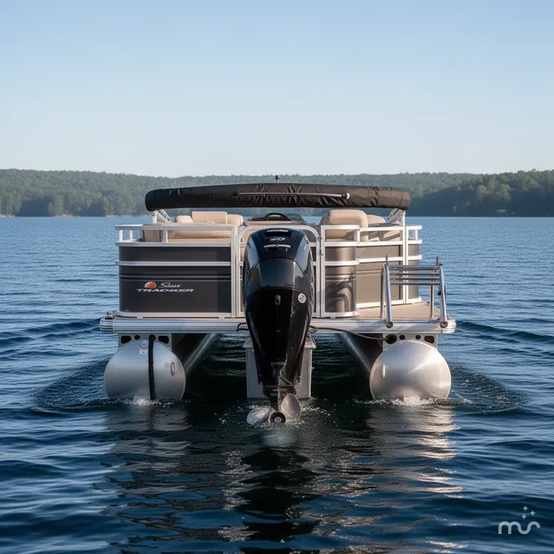 Slide: The Image of Sun Tracker Fishin' Barge 20 DLX 2025 - 1