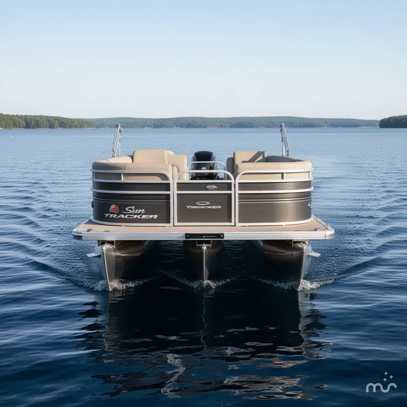 Slide: The Image of Sun Tracker Fishin' Barge 20 DLX 2025 - 2