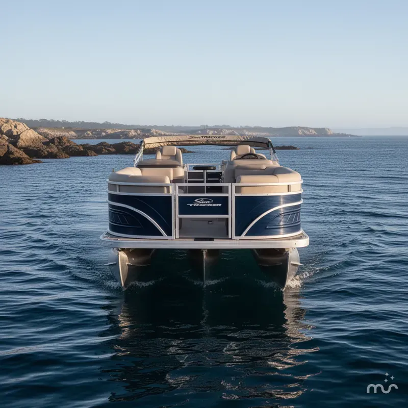 Slide: The Image of Sun Tracker Fishin' Barge 20 DLX 2025 - 1