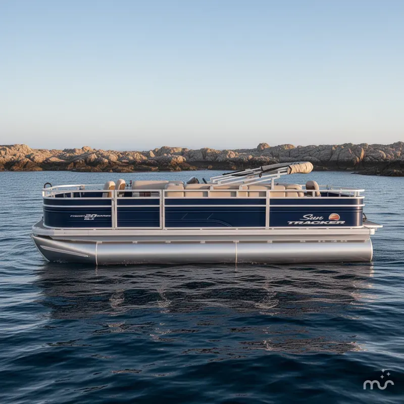 Slide: The Image of Sun Tracker Fishin' Barge 20 DLX 2025 - 2