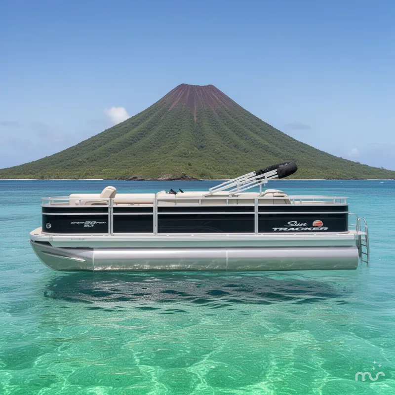 Slide: The Image of Sun Tracker SportFish 20 DLX 2025 - 2