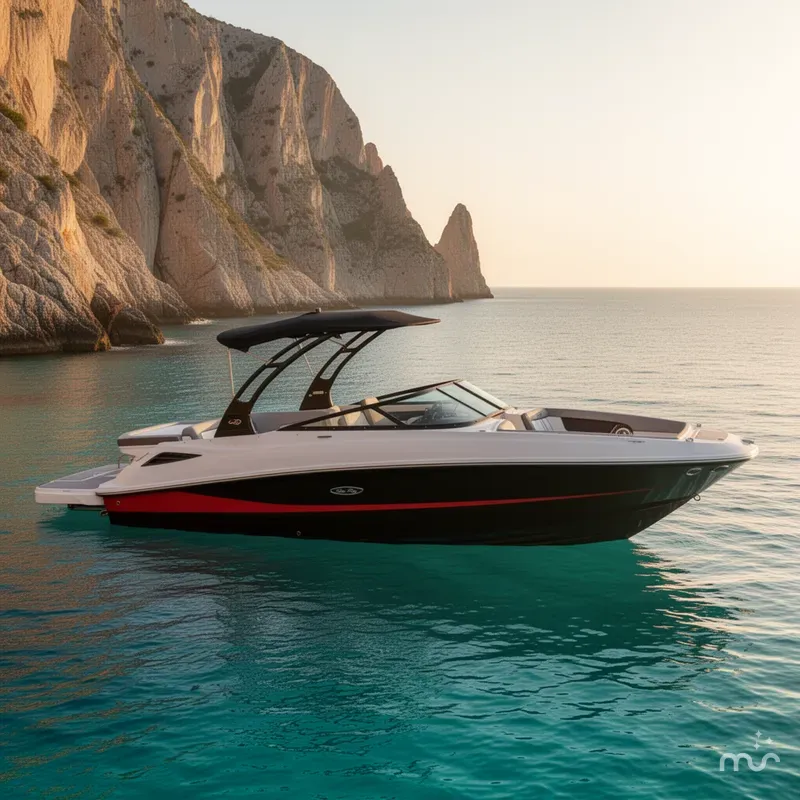 Slide: The Image of Sea Ray SDX 240 2018 - 2