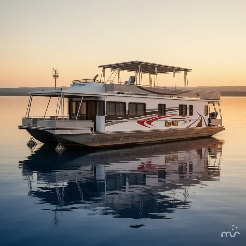 Slide: The Image of Stardust Cruisers Houseboat 1994 - 2