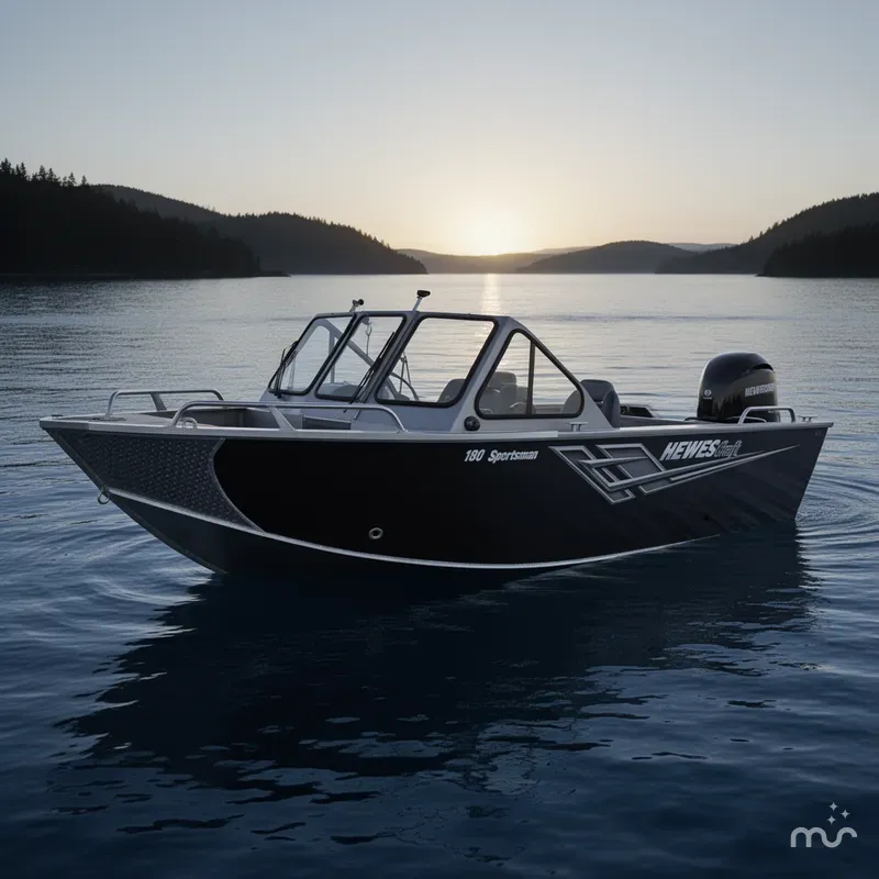 Slide: The Image of Hewescraft 180 Sportsman 2025 - 1