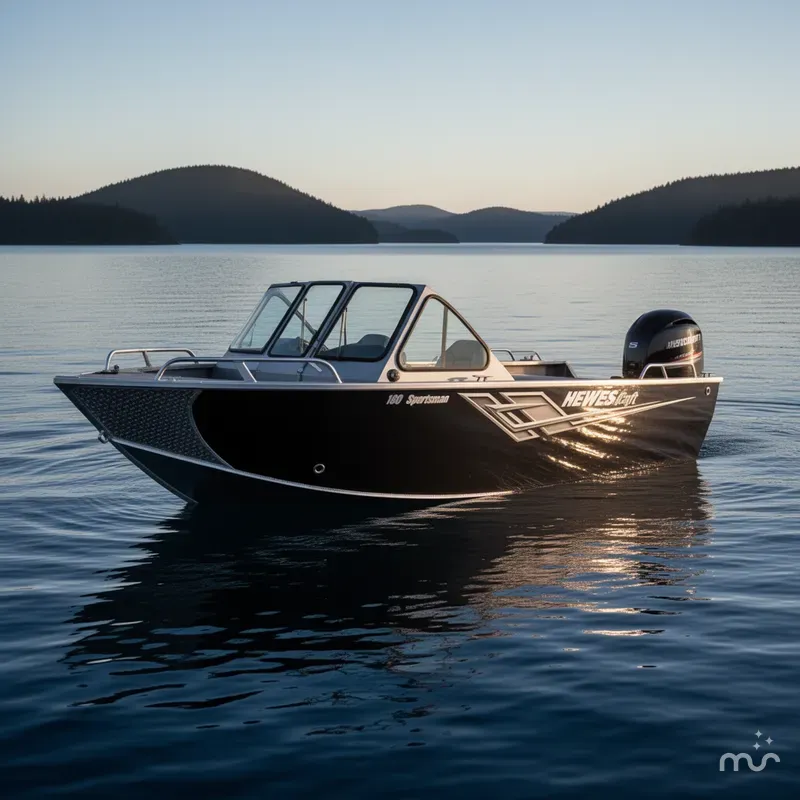 Slide: The Image of Hewescraft 180 Sportsman 2025 - 2