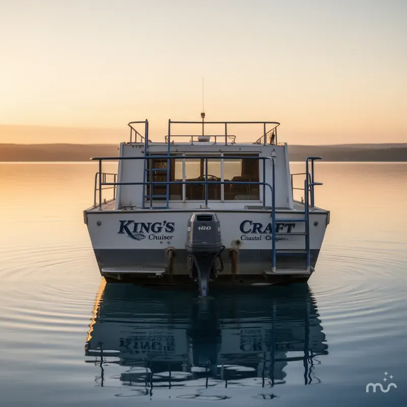 Slide: The Image of King's Craft Coastal Cruiser 1984 - 3