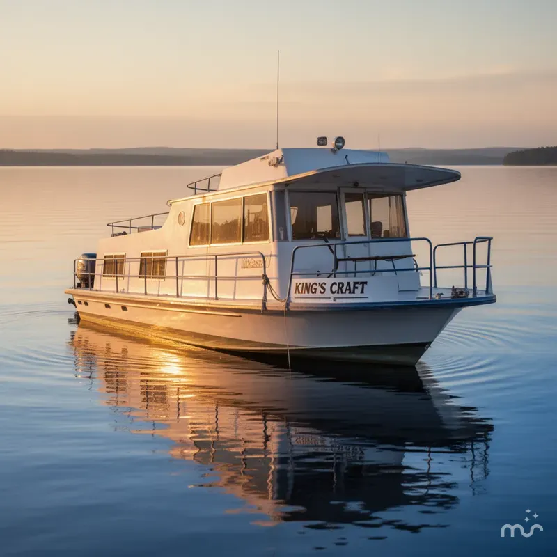 Slide: The Image of King's Craft Coastal Cruiser 1984 - 4