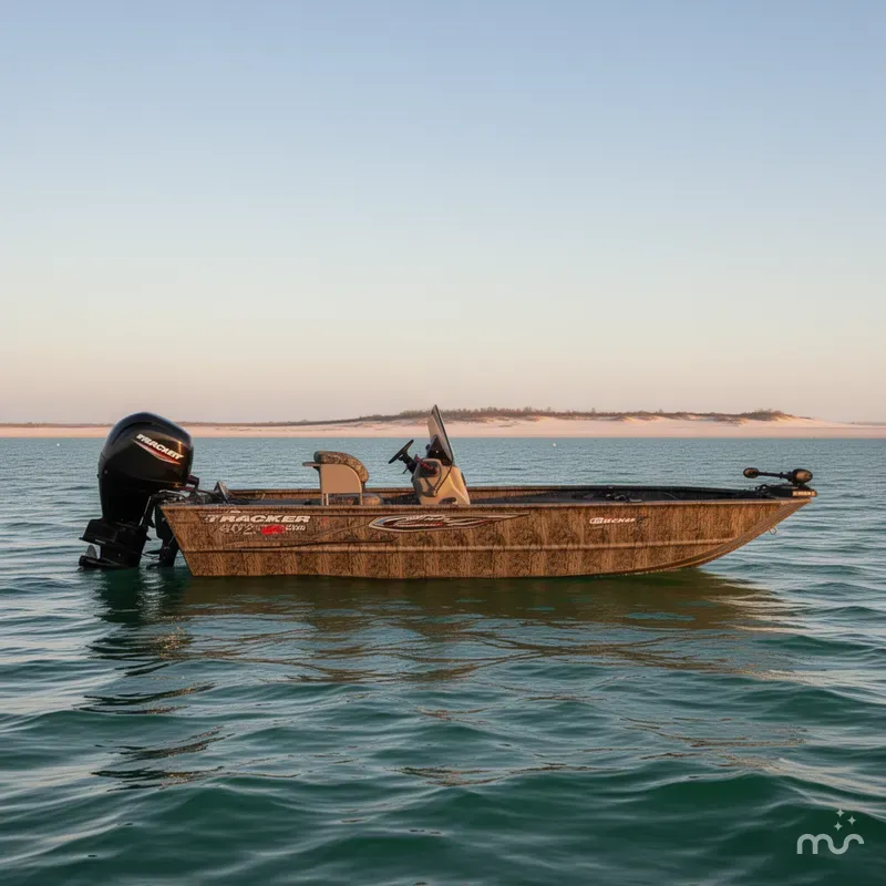 Slide: The Image of Tracker Grizzly 2072 CC Sportsman Kicker 2025 - 4