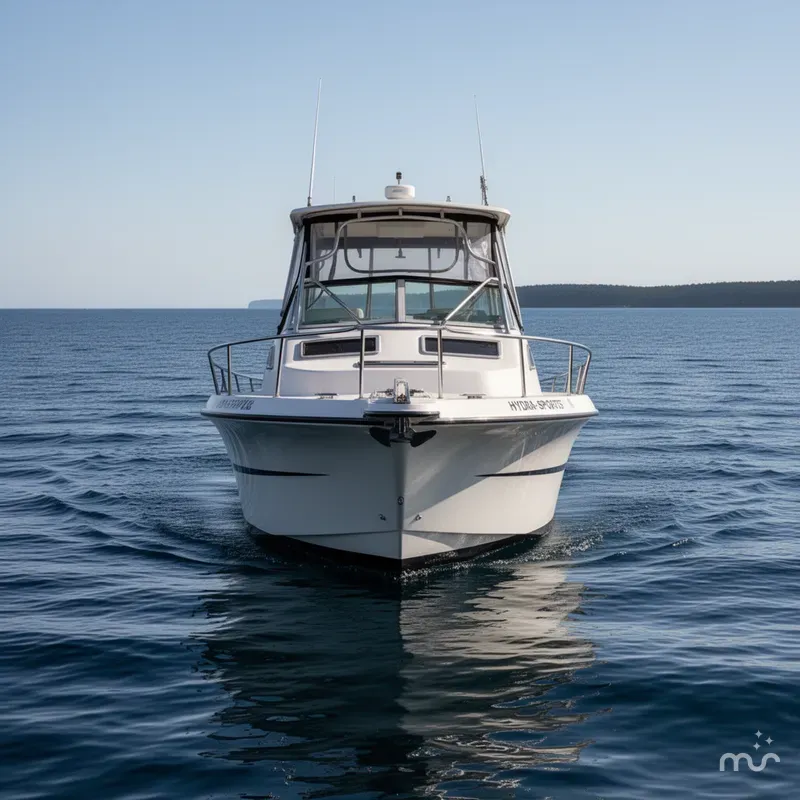 Slide: The Image of Hydra-Sports Boat 1997 - 1