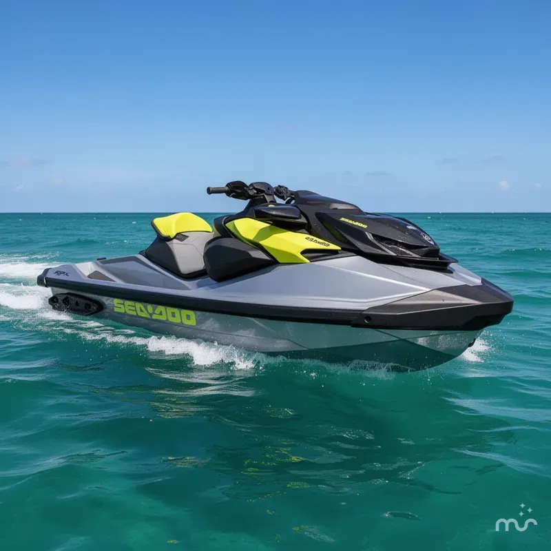 Slide: The Image of Sea-Doo RXP-X™ 325 Tech, BRP Premium A, Ibr Ice Metal / Ma 2025 - 0