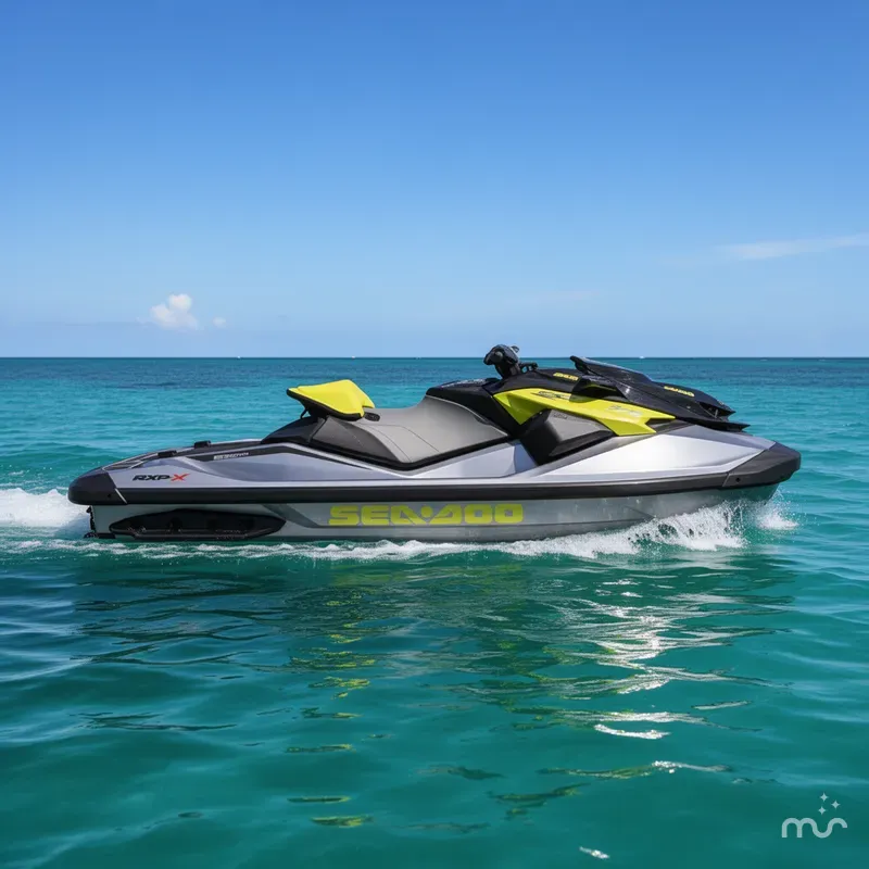 Slide: The Image of Sea-Doo RXP-X™ 325 Tech, BRP Premium A, Ibr Ice Metal / Ma 2025 - 4