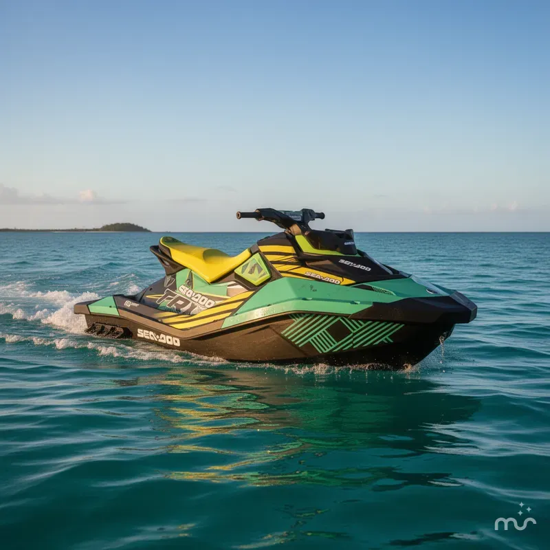 Slide: The Image of Sea-Doo Spark Trixx 3-Up Rotax 900 H.O. ACE IBR & Soun 2019 - 4