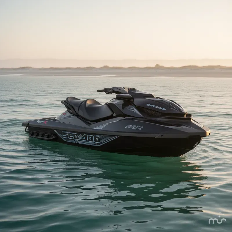 Slide: The Image of Sea-Doo RXP-X 300 Tech Package Ibr Triple Black 2023 - 0