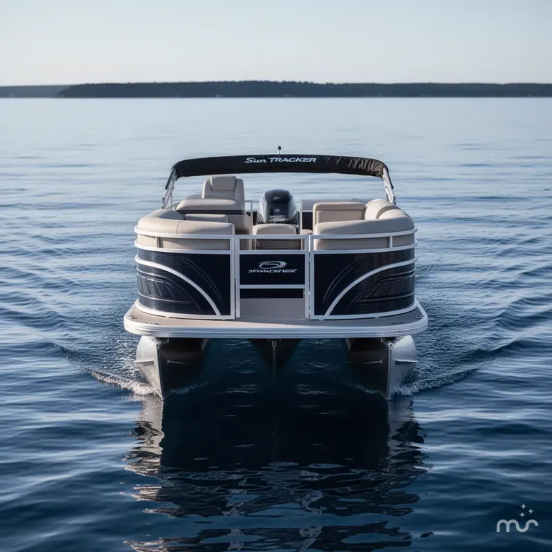 Slide: The Image of Sun Tracker SportFish 22 DLX 2025 - 2