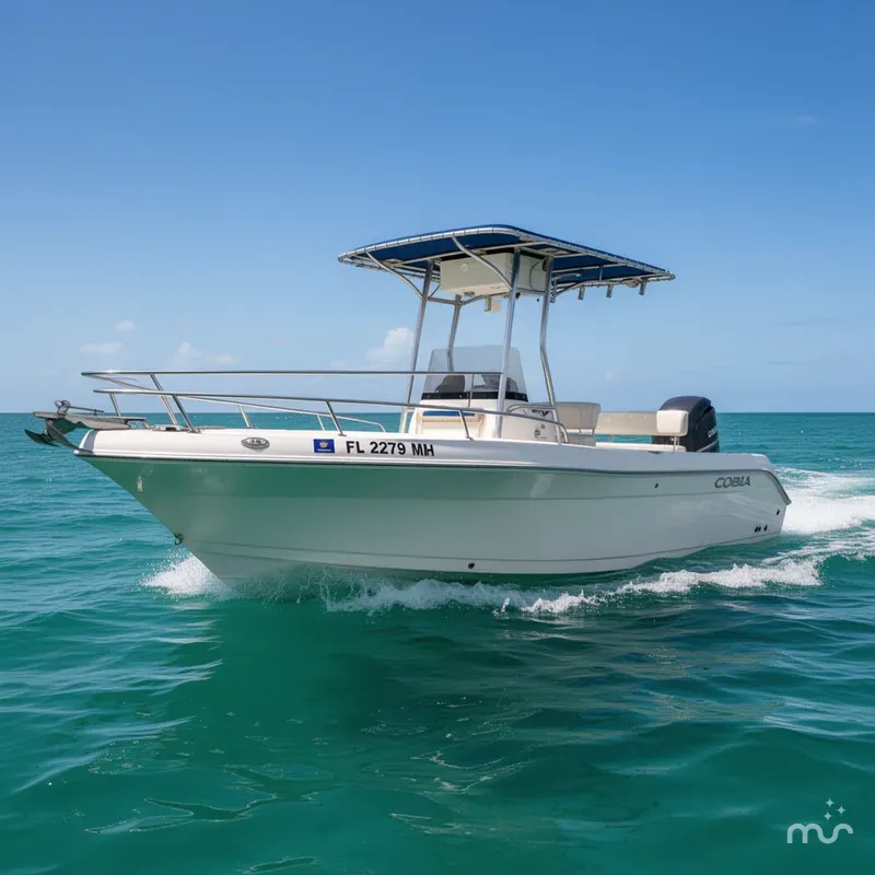 Slide: The Image of Cobia 214 Center Console 2003 - 1