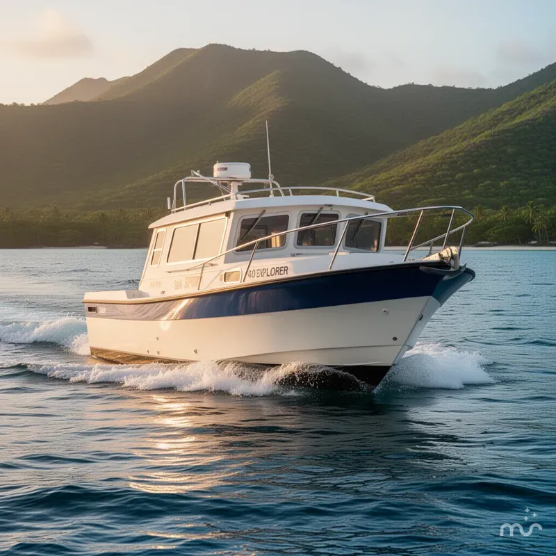 Slide: The Image of Sea Sport 2400 Explorer 1995 - 4