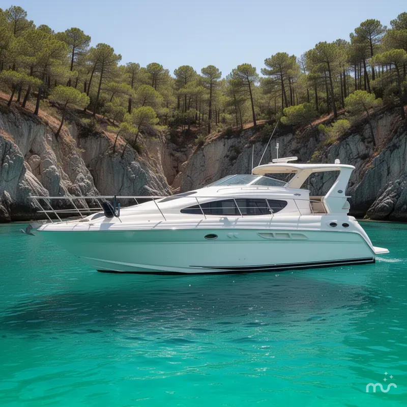 Slide: The Image of Sea Ray 390 Motor Yacht 2004 - 2