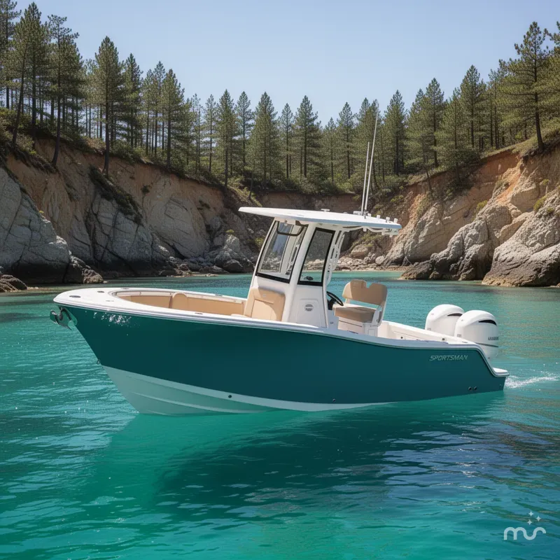 Slide: The Image of Sportsman Open 252 Center Console 2025 - 2